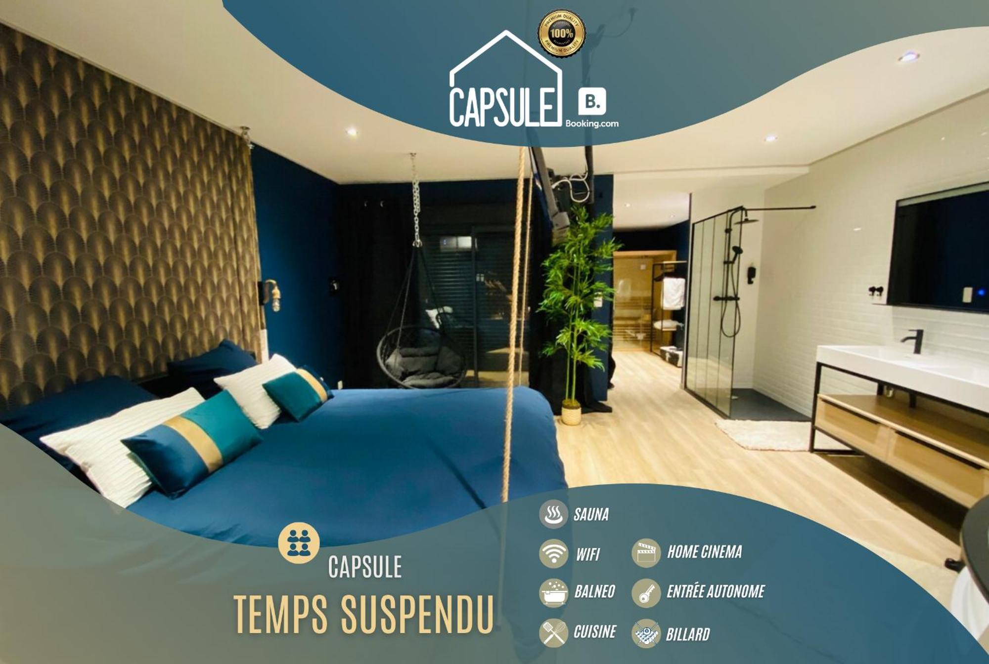 Capsule Temps Suspendu - Balneo, Home Cinema & Billard วาลองเซียนส์ ภายนอก รูปภาพ
